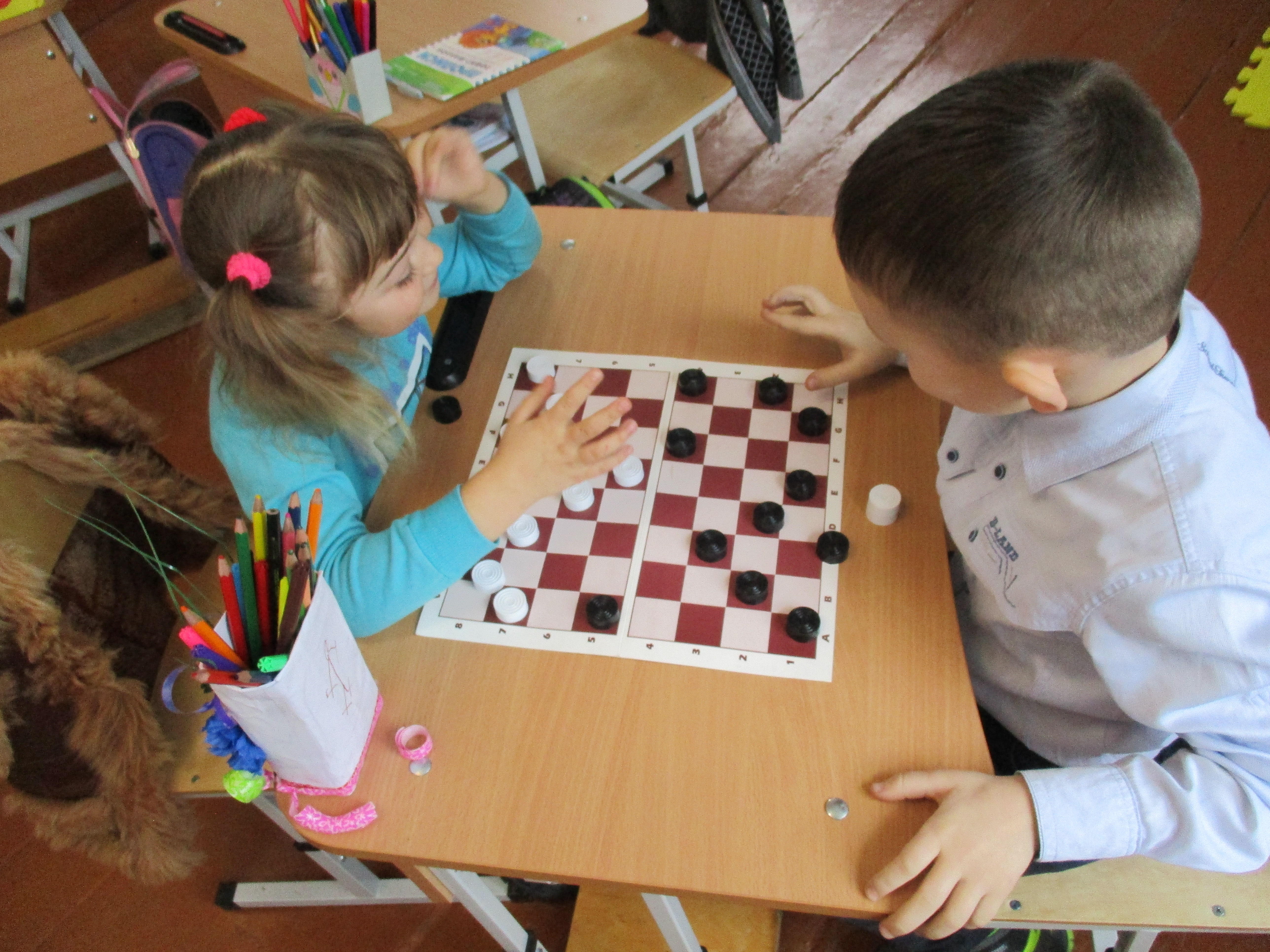шашковий турнір в початковій школі